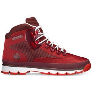 Timberland Euro Hiker Jacquard Boot - Red 9.5